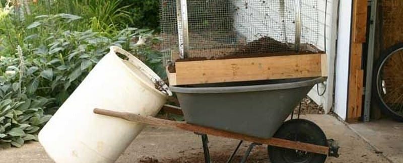 DIY Trommel Compost Sifter