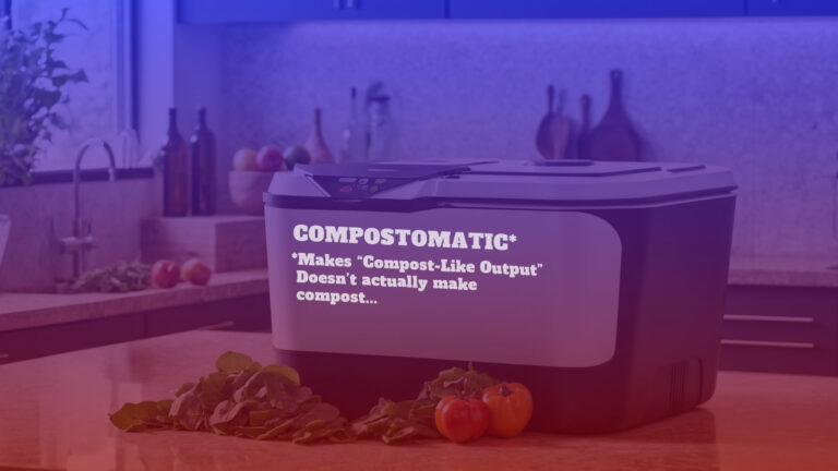 Tabletop Composting Machines Don’t Compost